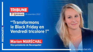 Tribune - Made in France - Marion Maréchal