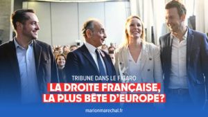Tribune Le Figaro - La droite française, la plus bête d'Europe