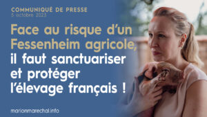 Lire la suite à propos de l’article Face au risque d’un Fessenheim agricole, il faut sanctuariser et protéger l’élevage français !